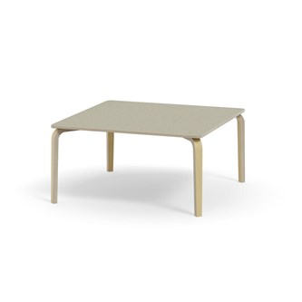 Bord Arcus akustik linoleum björk 120x120 cm