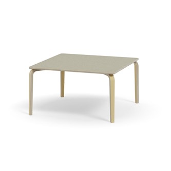 Bord Arcus akustik linoleum björk 120x120 cm