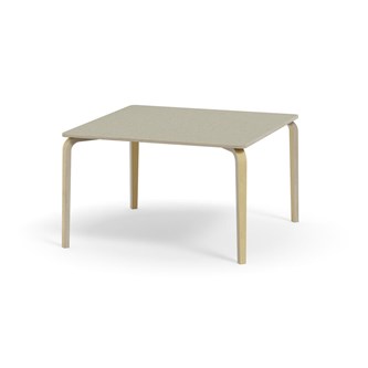 Bord Arcus akustik linoleum björk 120x120 cm