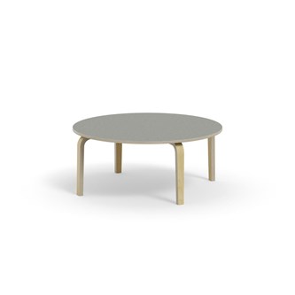 Bord Arcus akustik linoleum björk ø 120 cm