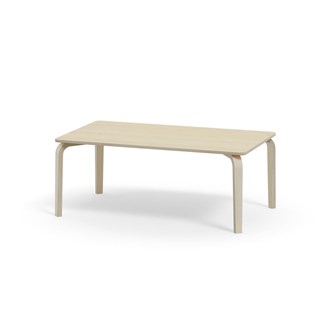 Bord Arcus FSC akustiklaminat vitpig. björk 140x80 cm