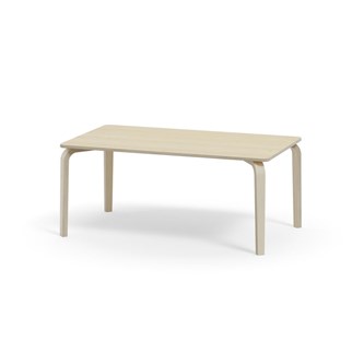 Bord Arcus FSC akustiklaminat vitpig. björk 140x80 cm