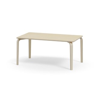 Bord Arcus FSC akustiklaminat vitpig. björk 140x80 cm