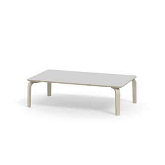 Bord Arcus FSC akustiklaminat vitpig. björk 140x80 cm