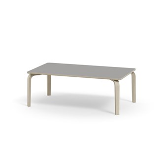 Bord Arcus FSC akustiklaminat vitpig. björk 140x80 cm