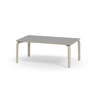 Bord Arcus FSC akustiklaminat vitpig. björk 140x80 cm