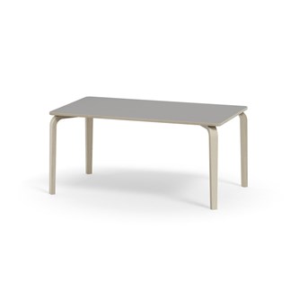 Bord Arcus FSC akustiklaminat vitpig. björk 140x80 cm