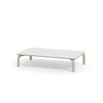 Bord Arcus FSC akustiklaminat vitpig. björk 140x80 cm