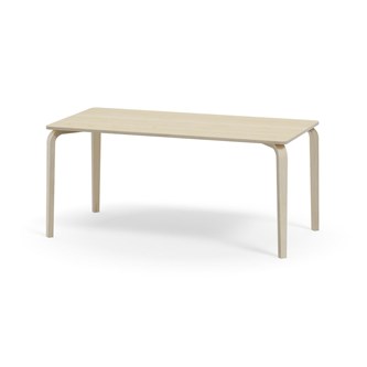 Bord Arcus FSC akustiklaminat vitpig. björk 160x80 cm