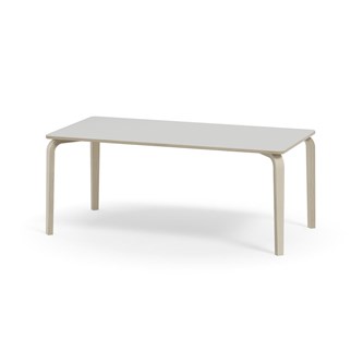 Bord Arcus FSC akustiklaminat vitpig. björk 160x80 cm