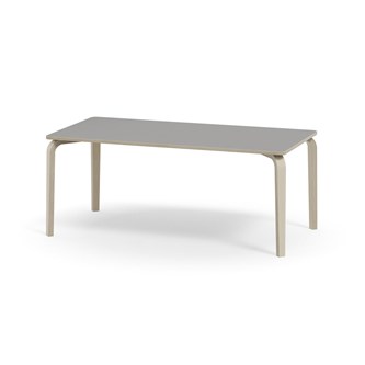 Bord Arcus FSC akustiklaminat vitpig. björk 160x80 cm