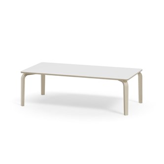 Bord Arcus FSC akustiklaminat vitpig. björk 160x80 cm