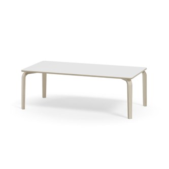 Bord Arcus FSC akustiklaminat vitpig. björk 160x80 cm