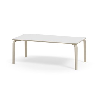 Bord Arcus FSC akustiklaminat vitpig. björk 160x80 cm