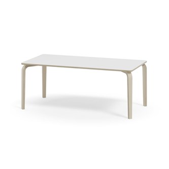 Bord Arcus FSC akustiklaminat vitpig. björk 160x80 cm