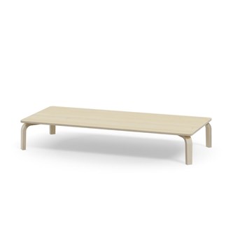 Bord Arcus FSC laminat vitpig. björk 180x80 cm