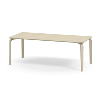 Bord Arcus FSC laminat vitpig. björk 180x80 cm