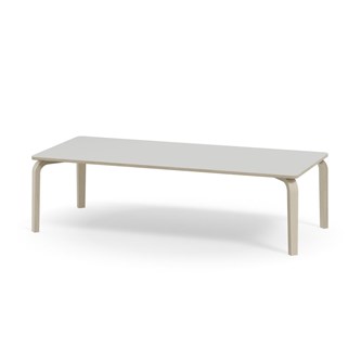 Bord Arcus FSC laminat vitpig. björk 180x80 cm