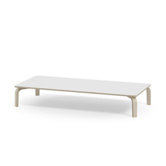 Bord Arcus FSC laminat vitpig. björk 180x80 cm