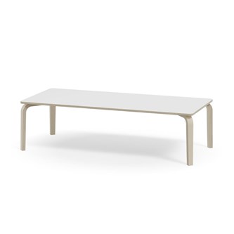 Bord Arcus FSC laminat vitpig. björk 180x80 cm