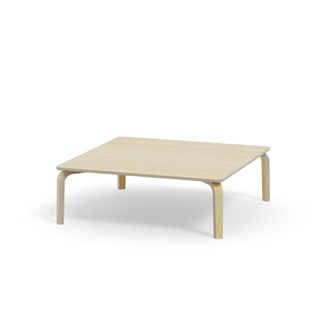 Bord Arcus FSC laminat björk 120x120 cm