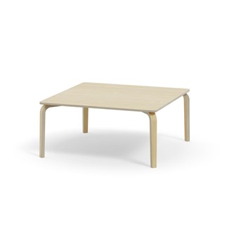 Bord Arcus FSC laminat björk 120x120 cm