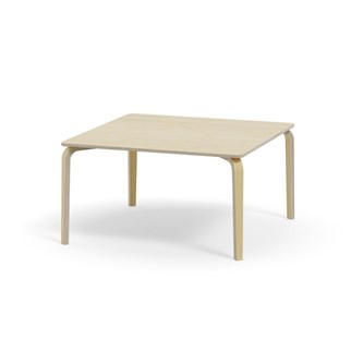 Bord Arcus FSC laminat björk 120x120 cm