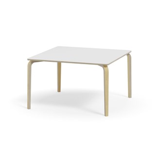 Bord Arcus FSC laminat björk 120x120 cm