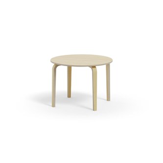 Bord Arcus FSC akustiklaminat björk ø 90 cm