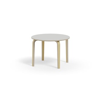 Bord Arcus FSC akustiklaminat björk ø 90 cm