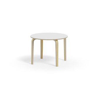 Bord Arcus FSC akustiklaminat björk ø 90 cm