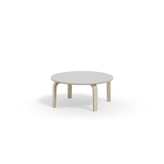 Bord Arcus FSC akustiklaminat vitpig. björk ø 90 cm