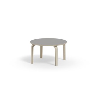 Bord Arcus FSC akustiklaminat vitpig. björk ø 90 cm