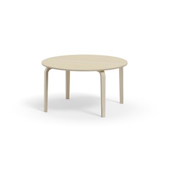 Bord Arcus FSC laminat vitpig. björk ø 120 cm