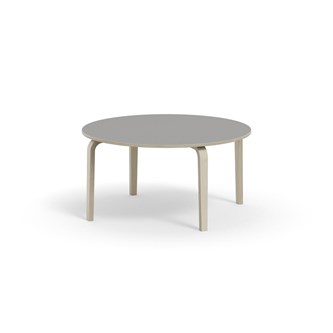 Bord Arcus FSC laminat vitpig. björk ø 120 cm