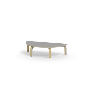 Bord Arcus FSC HPL björk halvrunt 120-60 cm