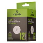 STIGA bordtennisboll Cup 12-pack