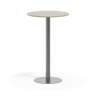 Pelarbord Pilastro FSC BX ø 70 cm akustiklaminat silverstativ