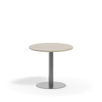 Pelarbord Pilastro FSC BX ø 70 cm akustiklaminat silverstativ