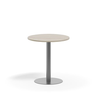 Pelarbord Pilastro FSC BX ø 70 cm akustiklaminat silverstativ