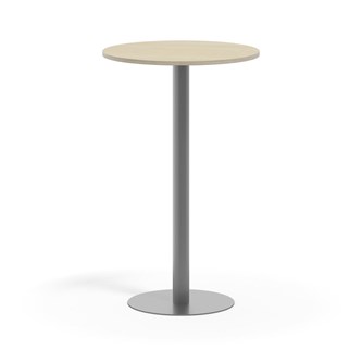 Pelarbord Pilastro FSC BX ø 70 cm akustiklaminat silverstativ