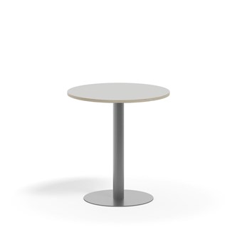 Pelarbord Pilastro FSC BX ø 70 cm akustiklaminat silverstativ