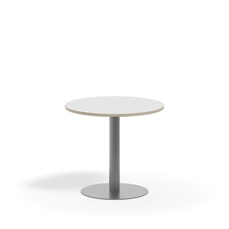 Pelarbord Pilastro FSC BX ø 70 cm akustiklaminat silverstativ