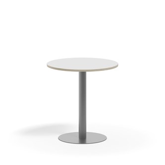 Pelarbord Pilastro FSC BX ø 70 cm akustiklaminat silverstativ