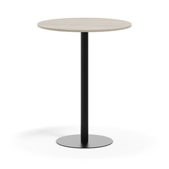 Pelarbord Pilastro FSC BX ø 90 cm HPL svart stativ