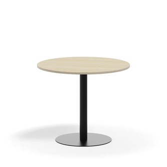 Pelarbord Pilastro FSC BX ø 90 cm HPL svart stativ