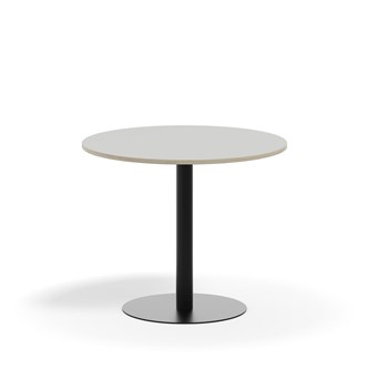 Pelarbord Pilastro FSC BX ø 90 cm HPL svart stativ