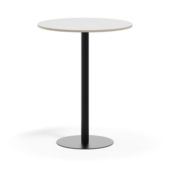 Pelarbord Pilastro FSC BX ø 90 cm HPL svart stativ