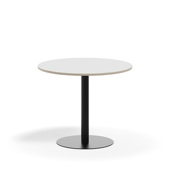 Pelarbord Pilastro FSC BX ø 90 cm HPL svart stativ