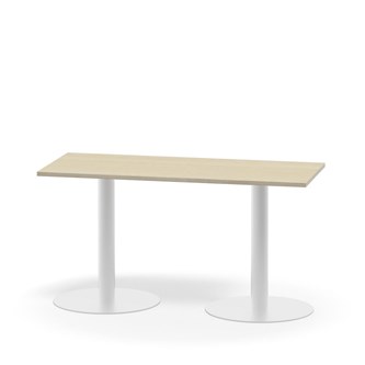 Pelarbord Pilastro FSC BX 120x50 cm akustiklaminat vitt stativ